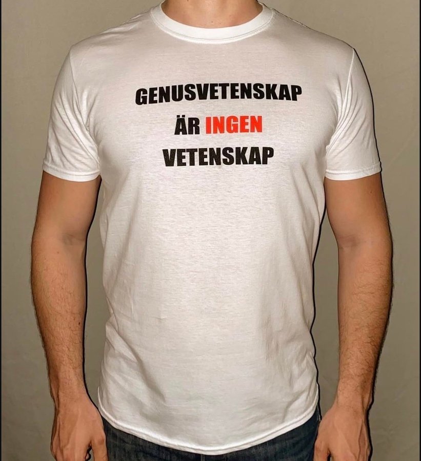 Genus-t-shirt, vit