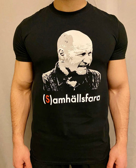 (S)amhällsfara, t-shirt, Dan Eliasson