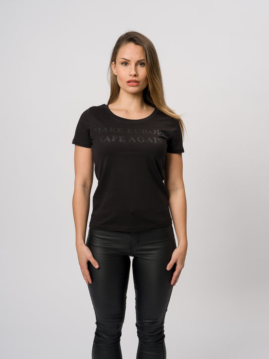 make europe safe again t-shirt ladies